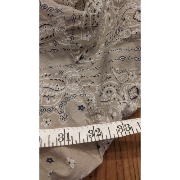 Anthropologie Beige Patterned Blouse - Picture 7 of 10